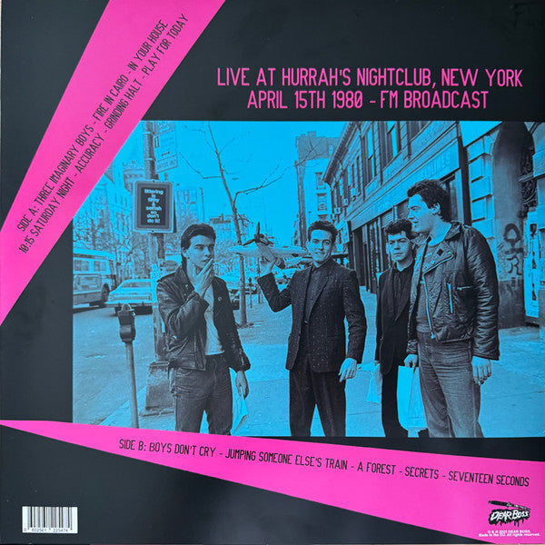 The Cure. 36 West 62nd Street - Live at Hurrah's Nightclub, New York April 15th 1980 ( Splatter Vinyl ) - Ad-Astra Records