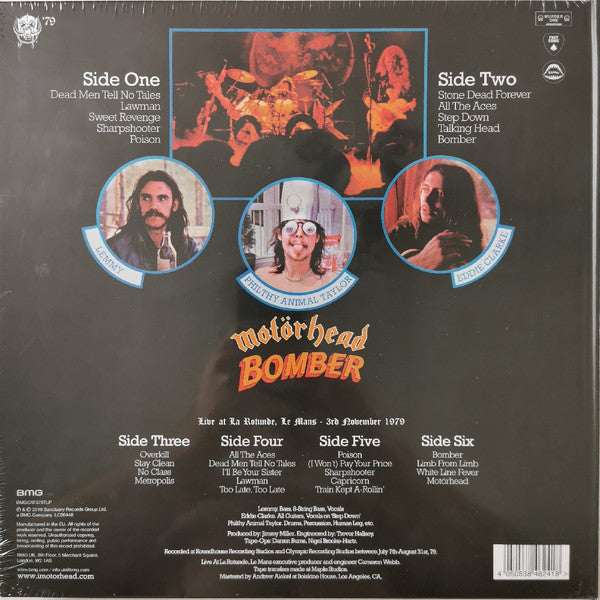 Motorhead. Bomber ( 3 x LP Deluxe Edition, 40th Anniversary Edition ) - Ad-Astra Records