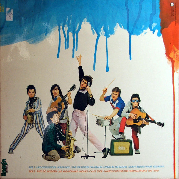 The Boomtown Rats. A Tonic For The Troops VG+VG