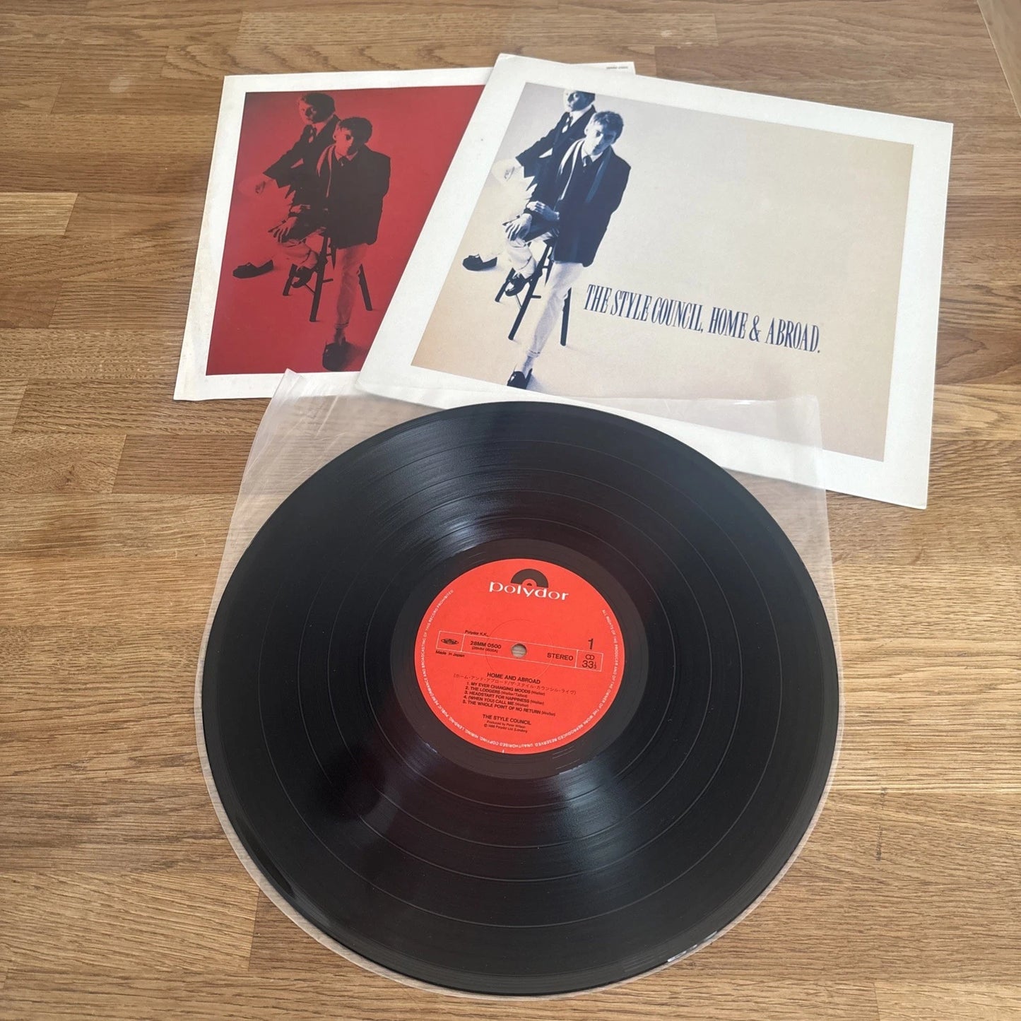 The Style Council. Home & Abroad " Live " ( Japanese Release ) VG+VG