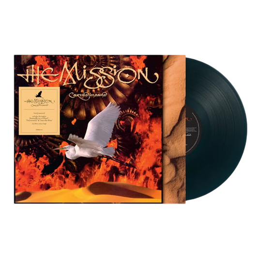 The Mission. Carved In Sand ( Sea Blue Vinyl ) Release Date 30th October