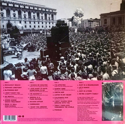 Ramones. Summer In The City (Live In San Francisco, 1979)  2 × Vinyl, LP, Record Store Day, Limited Edition, Stereo, Pink Neon