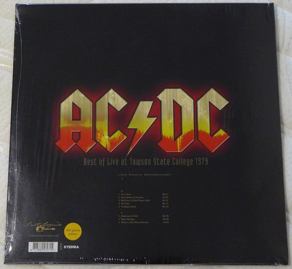 AC/DC . Best Of Live At Towson State College 1979