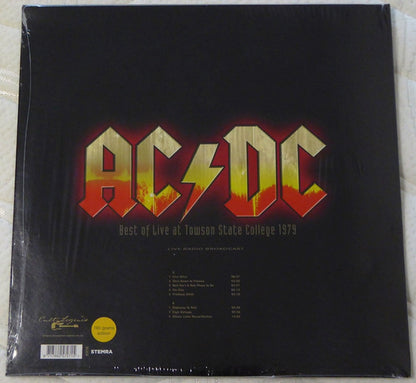 AC/DC . Best Of Live At Towson State College 1979