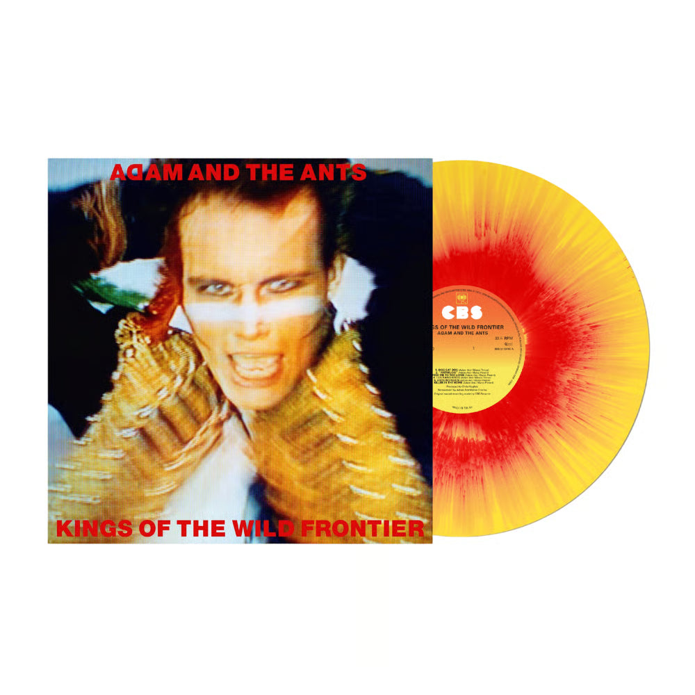 Adam & The Ants. Kings Of The Wild Frontier NAD 2026 Sunburst Splatter