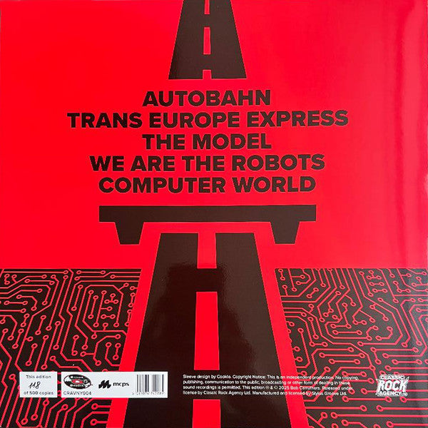 Kraftwerk.  Greatest Hits In Concert 1981 Ltd Edition 500 hand numbered copies