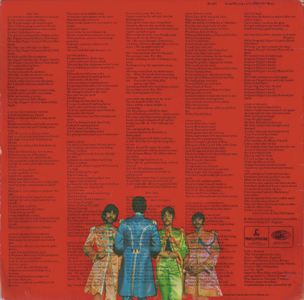 The Beatles. Sgt. Pepper's Lonely Hearts Club Band ( Mono 1st UK pressing with: • A Garrod & Lofthouse fully laminated one piece gatefold cover ) VG VG - Ad-Astra Records