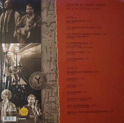 Simon & Garfunkel. Back In The Big Apple - Ad-Astra Records