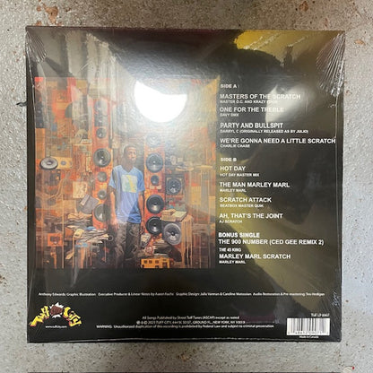 Various. Tuff City Salutes Hip Hop 50: The DJ's ( Record Store Day, Compilation, Limited Edition, Blue Vinyl, 7", 45 RPM, Single )