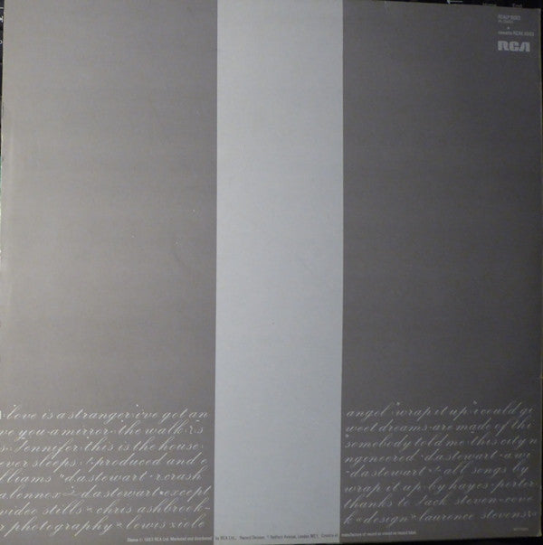 Eurythmics. Sweet Dreams (Are Made Of This) VG+VG