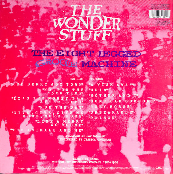 The Wonder Stuff. The Eight Legged Groove Machine VG+VG