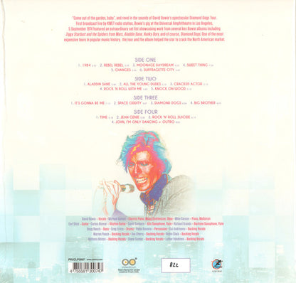 David Bowie. Live Los Angeles 1974 ( Double White 180g Vinyl )