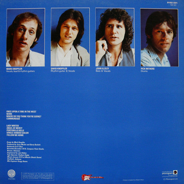 Dire Straits. Communique ( Embossed ) VG+VG - Ad-Astra Records