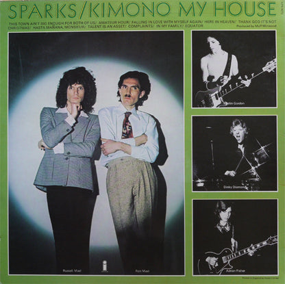 Sparks. Kimono My House VG+ VG