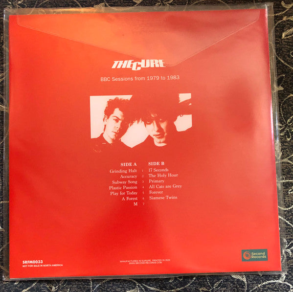 The Cure. BBC Sessions from 1979 to 1983 ( Red Vinyl ) - Ad-Astra Records