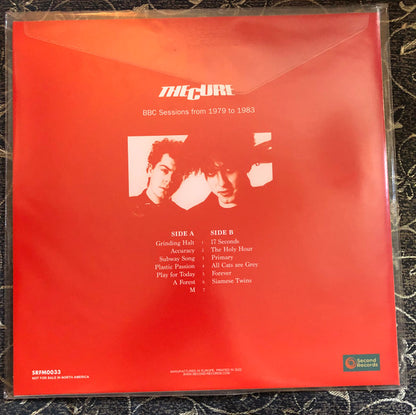The Cure. BBC Sessions from 1979 to 1983 ( Red Vinyl ) - Ad-Astra Records