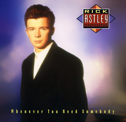 Rick Astley. Whenever You Need Somebody VG+VG