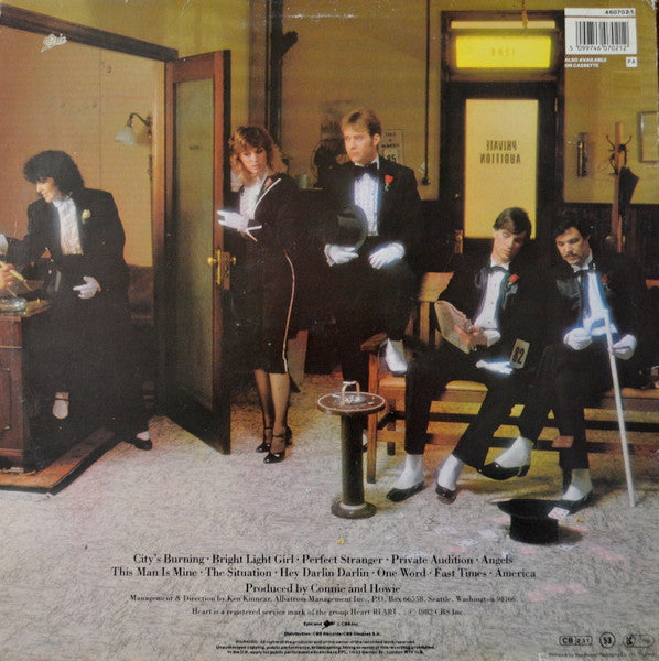 Heart. Private Audition VG+VG