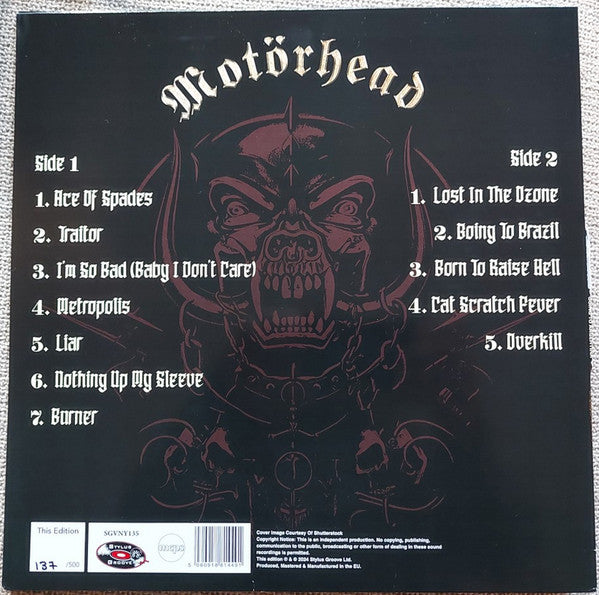 Motorhead. Going To Argentina ( Orange / Black Splatter Ltd To Only 500 Copies )