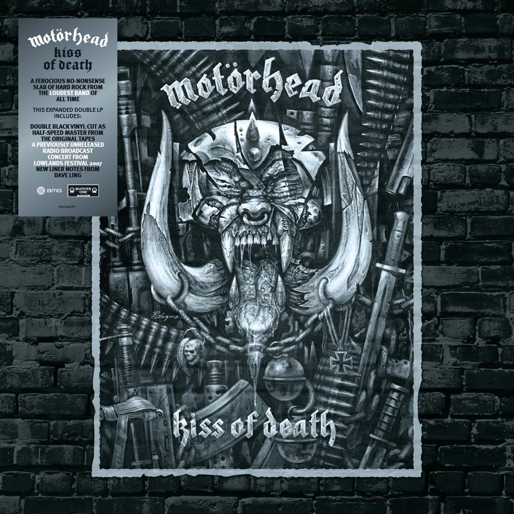 Motorhead. Kiss of Death (20th Anniversary Edition) Release Date 3rd July - Ad-Astra Records