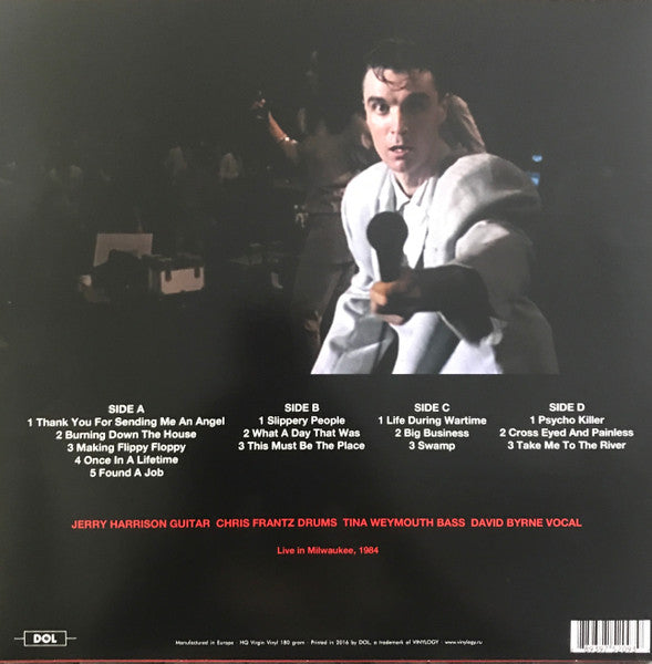 Talking Heads. Stop Making Sense Tour ( 180g Double Album ) - Ad-Astra Records