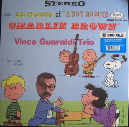 Vince Guaraldi Trio. Jazz Impressions Of "A Boy Named Charlie Brown" (Alternate Takes) Record Store Day, Limited Edition, Reissue, Sky Blue