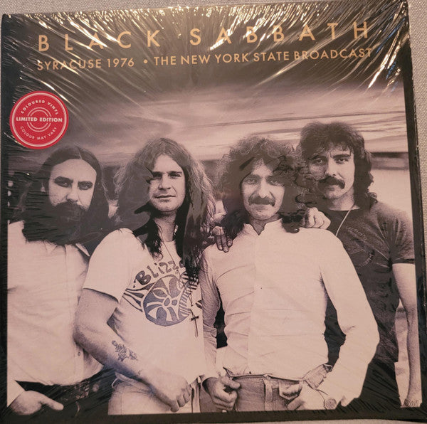 Black Sabbath. Onondaga County War Memorial Arena, Syracuse, NY ( Double White Vinyl )