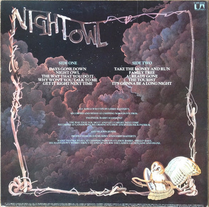 Gerry Rafferty. Night Owl VG+VG