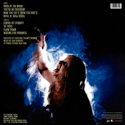 Ozzy Osbourne. Bark At The Moon (  Record Store Day 2023 , Reissue, Blue Cobalt Translucent )