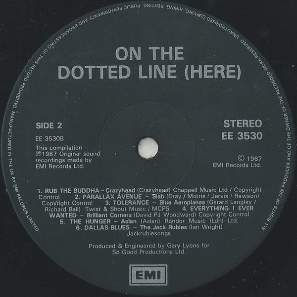 Various  - The Dotted Line (Here) - VG VG