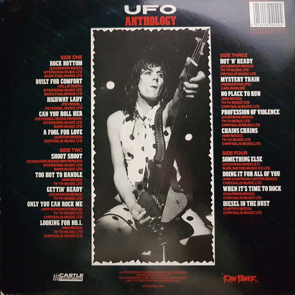 UFO. Anthology ( Gatefold UK 1st Press ) VG+VG