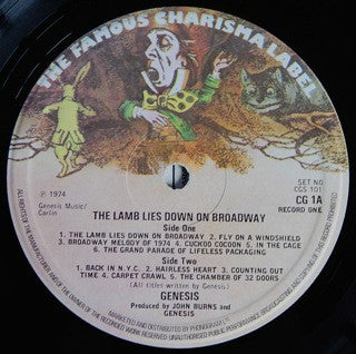 Genesis. The Lamb Lies Down On Broadway ( Re Issue ) VG+VG