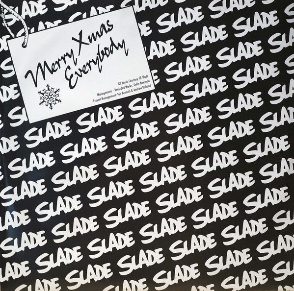 Slade. Merry Xmas Everybody Vinyl, 12", 45 RPM, Single, Snowflake Marble