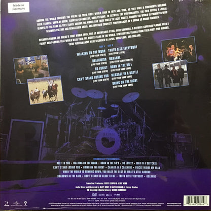 The Police. Around The World (Restored & Expanded) ( Vinyl, LP, Album, Limited Edition, Blue Opaque DVD, DVD-Video, NTSC, Stereo )