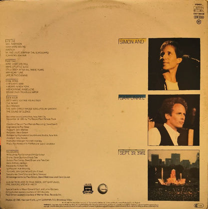 Simon & Garfunkel. The Concert In Central Park ( Double + Booklet ) VG+VG