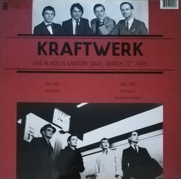 Kraftwerk.  Live In Koeln Sartory Saal, March 22nd, 1975