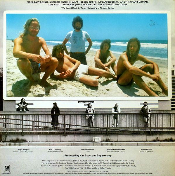 Supertramp.  Crisis? What Crisis? VG+VG