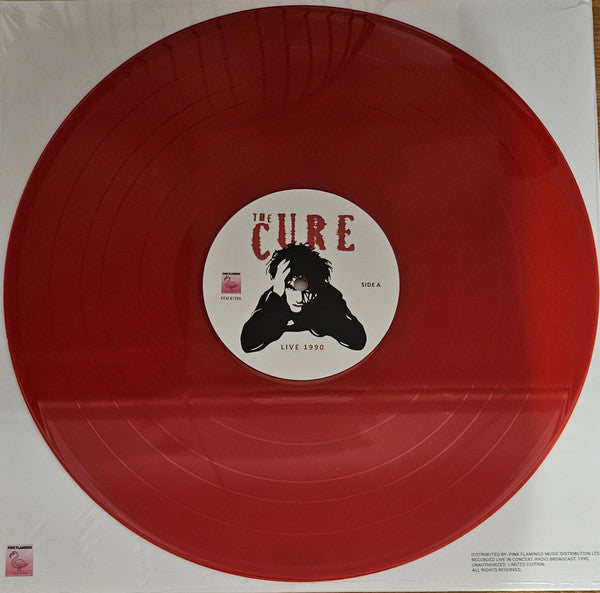 The Cure.  Live 1990 ( Red Vinyl ) - Ad-Astra Records
