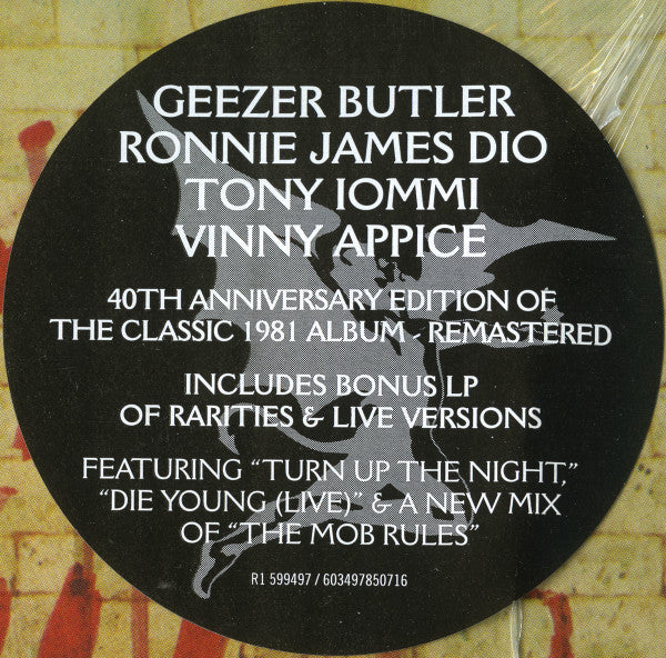 Black Sabbath. Mob Rules (  Reissue, Remastered , Double Album )