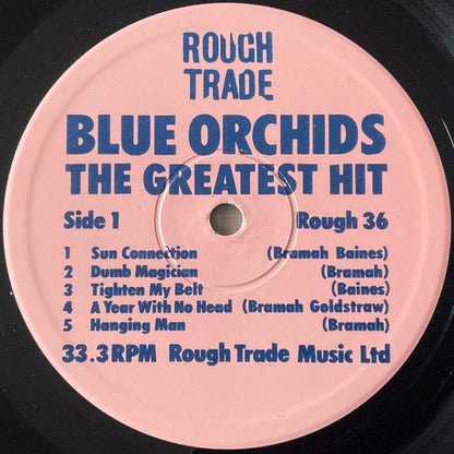 Blue Orchids. The Greatest Hit ( Money Mountain ) + Insert VG+VG