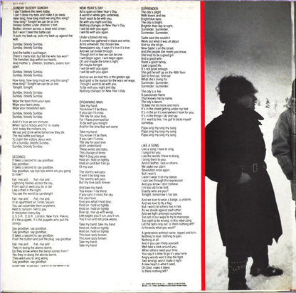 U2. War ( Gatefold French Black Labels Release ) VG+VG