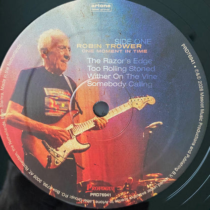 Robin Trower. One Moment In Time ( Double )  Live In The USA VG+VG+