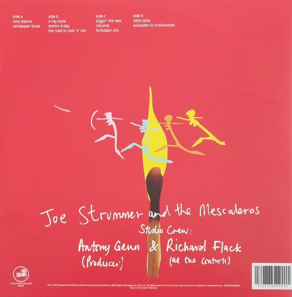 Joe Strummer & The Mescaleros. Rock Art And The X-Ray Style ( 2 × Vinyl, LP, Album, Record Store Day, Limited Edition, Reissue, Remastered, 25th Anniversary, Pink Vinyl ) VG+VG+