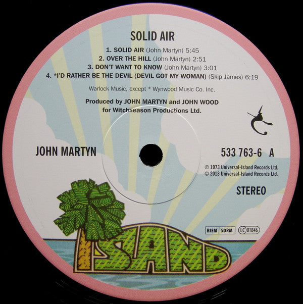 John Martyn. Solid Air ( Re Issue )