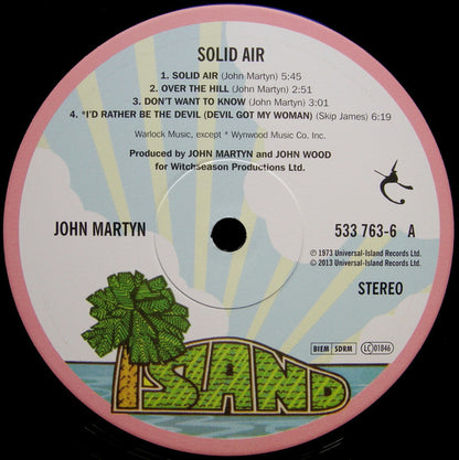 John Martyn. Solid Air ( Re Issue )