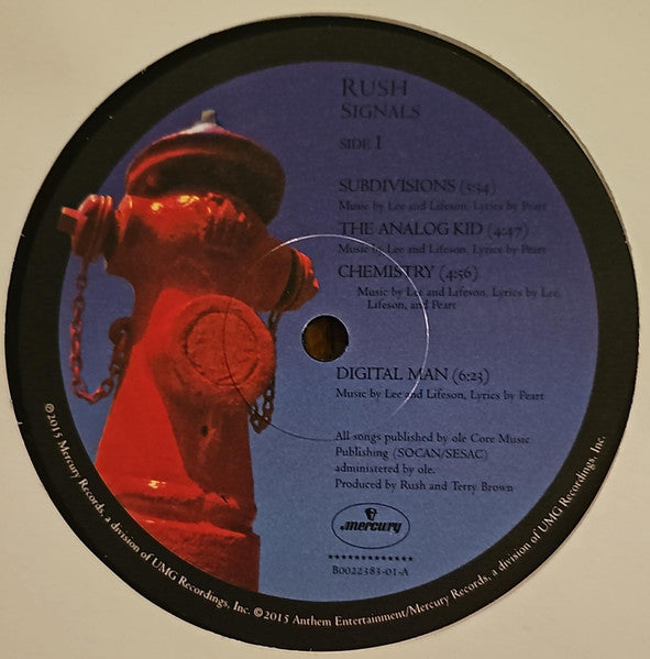 Rush. Signals ( Reissue, Remastered, 180 Gram )