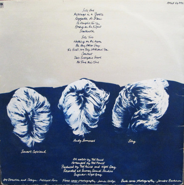 The Police. Reggatta De Blanc VG VG