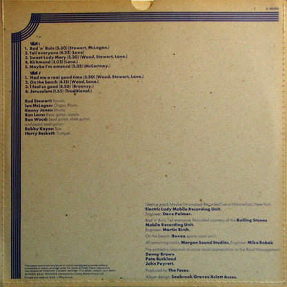 Faces. Long Player ( Re Issue ) VG+VG
