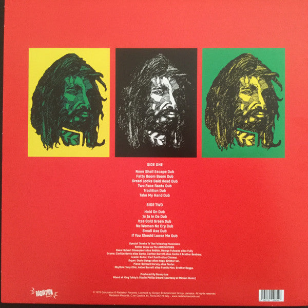 The Aggrovators. Rasta Dub '76 ( Re Issue )