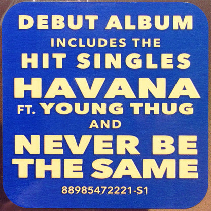 Camila Cabello. Camila ( Ltd Edition Red Vinyl ) VG+VG+